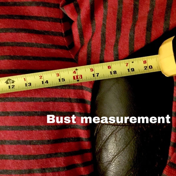 Hollister mauverust blue striped longsleeve jersey - Picture 8 of 11